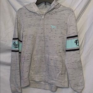 A PINK zip up jacket